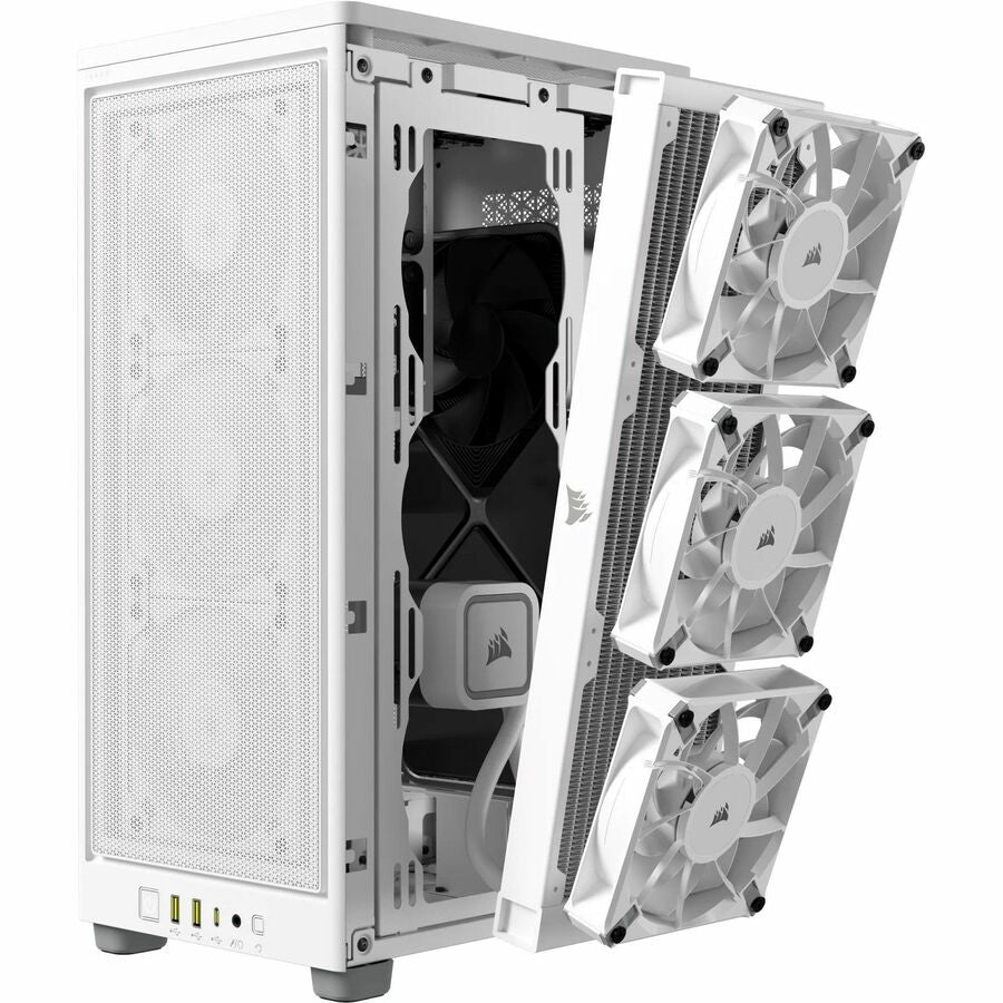 Boîtier PC Corsair 2000D AIRFLOW Mini-ITX - Blanc CC-9011245-WW