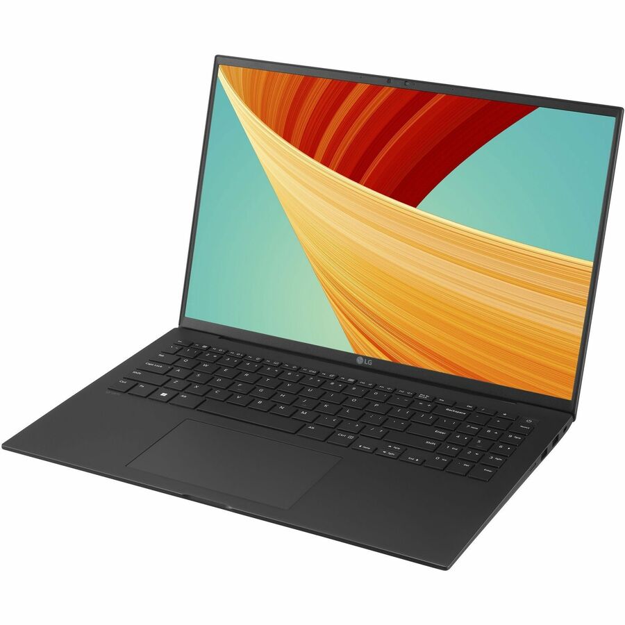 Ordinateur portable LG gram 16Z90R-K.AA75A9 16" - WQXGA - Intel Core i7 13e génération i7-1360P - Plateforme Intel Evo - 16 Go - SSD 512 Go - Clavier anglais, français - Noir obsidienne 16Z90R-K.AA75A9