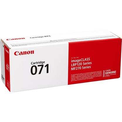 Cartouche de toner laser d'origine Canon 071 à rendement standard - Noir - 1 paquet 5645C001