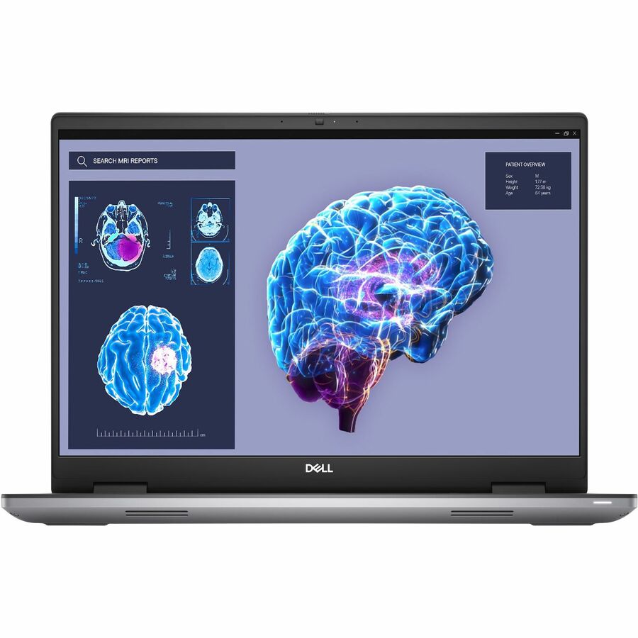 Station de travail mobile Dell Precision 7000 7680 16" - Full HD Plus - Intel Core i9 13e génération i9-13950HX - Technologie vPro - 64 Go - SSD 1 To - Clavier anglais (États-Unis) - Aluminium Titan Gray PMTF1