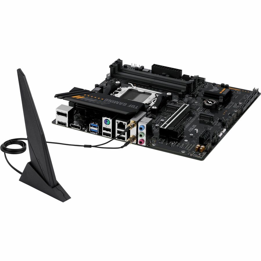 TUF TUF GAMING A620M-PLUS WIFI Gaming Desktop Motherboard - AMD A620 Chipset - Socket AM5 - Micro ATX TUF GAMING A620M-PLUS WIFI
