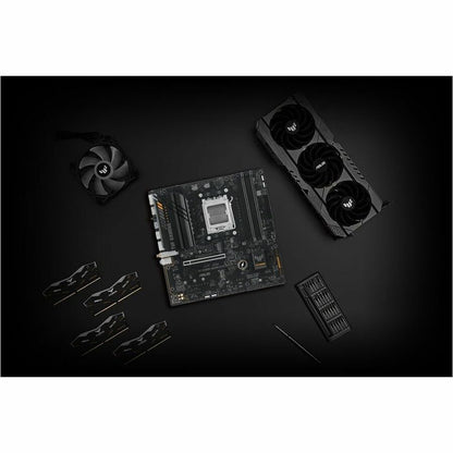 TUF TUF GAMING A620M-PLUS WIFI Gaming Desktop Motherboard - AMD A620 Chipset - Socket AM5 - Micro ATX TUF GAMING A620M-PLUS WIFI