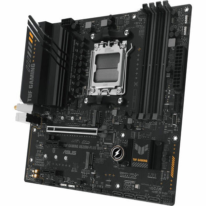 TUF TUF GAMING A620M-PLUS WIFI Gaming Desktop Motherboard - AMD A620 Chipset - Socket AM5 - Micro ATX TUF GAMING A620M-PLUS WIFI