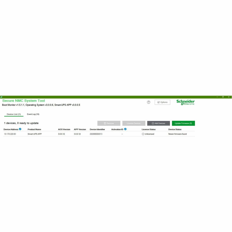 Cartes de gestion de réseau Schneider Electric - Licence - Licence pour 1 appareil - 6 ans SWNMC3SU-6Y-DIGI