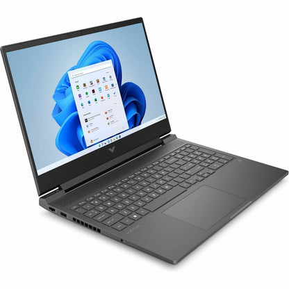 Ordinateur portable de jeu HP Victus 16-s0000 16-s0000ca 16,1" - Full HD - 1920 x 1080 - AMD Ryzen 5 7640HS Hexa-core (6 cœurs) - 16 Go de RAM totale - SSD 512 Go - Argent mica, chrome noir 7X7B1UA#ABL