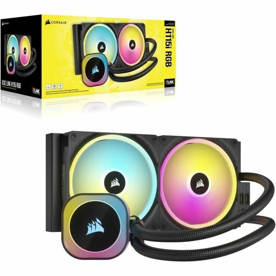 Ventilateur/radiateur de refroidissement Corsair iCUE H115i CW-9061002-WW