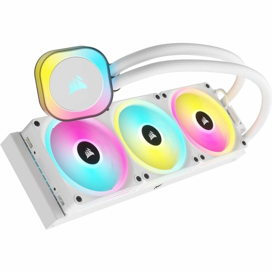 Refroidisseur liquide pour processeur Corsair iCUE LINK H150i RGB AIO - Blanc CW-9061006-WW