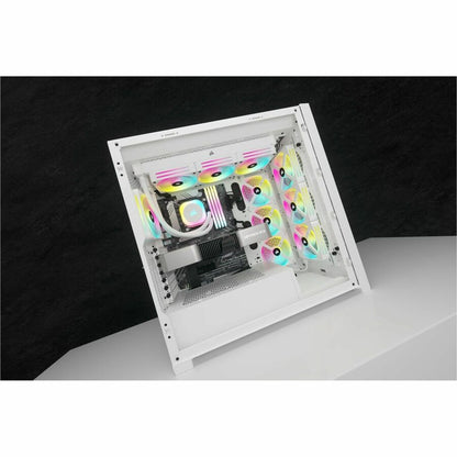 Refroidisseur liquide pour processeur Corsair iCUE LINK H150i RGB AIO - Blanc CW-9061006-WW