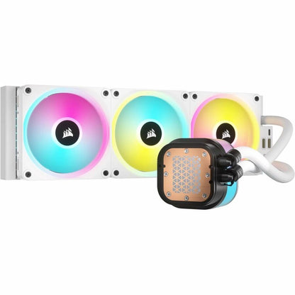 Refroidisseur liquide pour processeur Corsair iCUE LINK H150i RGB AIO - Blanc CW-9061006-WW