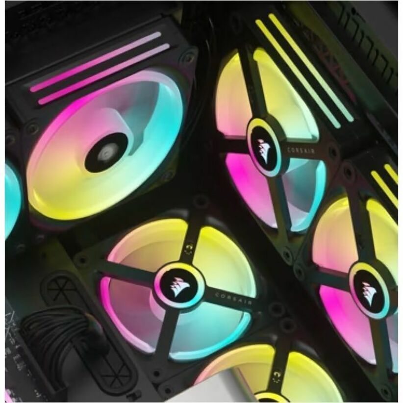 Kit d'extension pour ventilateur PC Corsair iCUE LINK QX120 RGB 120 mm PWM CO-9051001-WW