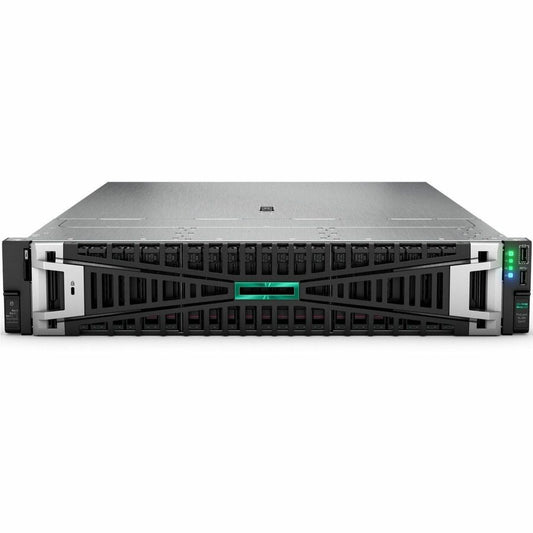 Serveur rack 2U HPE ProLiant DL385 G11 - 1 x AMD EPYC 9224 2,50 GHz - 32 Go RAM - Contrôleur SAS 12 Gbit/s P66782-B21