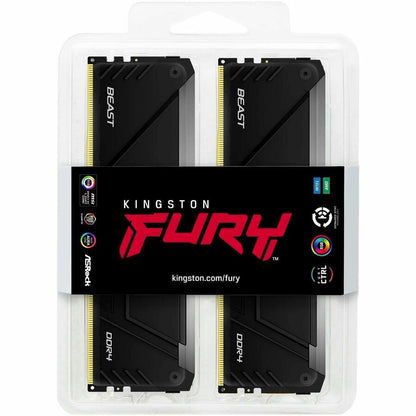 Kit de mémoire Kingston FURY Beast 64 Go (4 x 16 Go) DDR4 SDRAM KF436C18BB2AK4/64