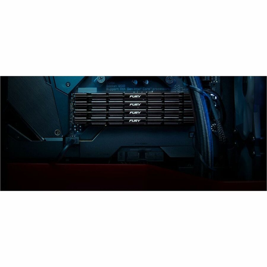 Kit de mémoire Kingston FURY Renegade 16 Go (2 x 8 Go) DDR4 SDRAM KF432C16RB2K2/16