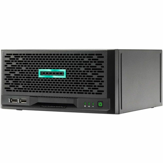 Serveur HPE ProLiant MicroServer Gen10 Plus v2 Ultra Micro Tower - 1 x Intel Xeon E-2314 2,80 GHz - 16 Go de RAM - Disque dur 1 To - (1 x 1 To) Configuration du disque dur - Contrôleur Serial ATA/600 P69103-005