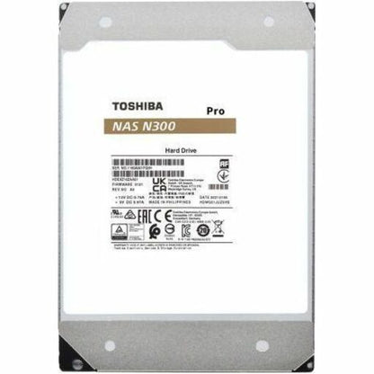Disque dur Toshiba N300 Pro HDWG62AXZSTB 20 To - 3,5" interne - SATA (SATA/600) - Méthode d'enregistrement magnétique conventionnel (CMR) HDWG62AXZSTB