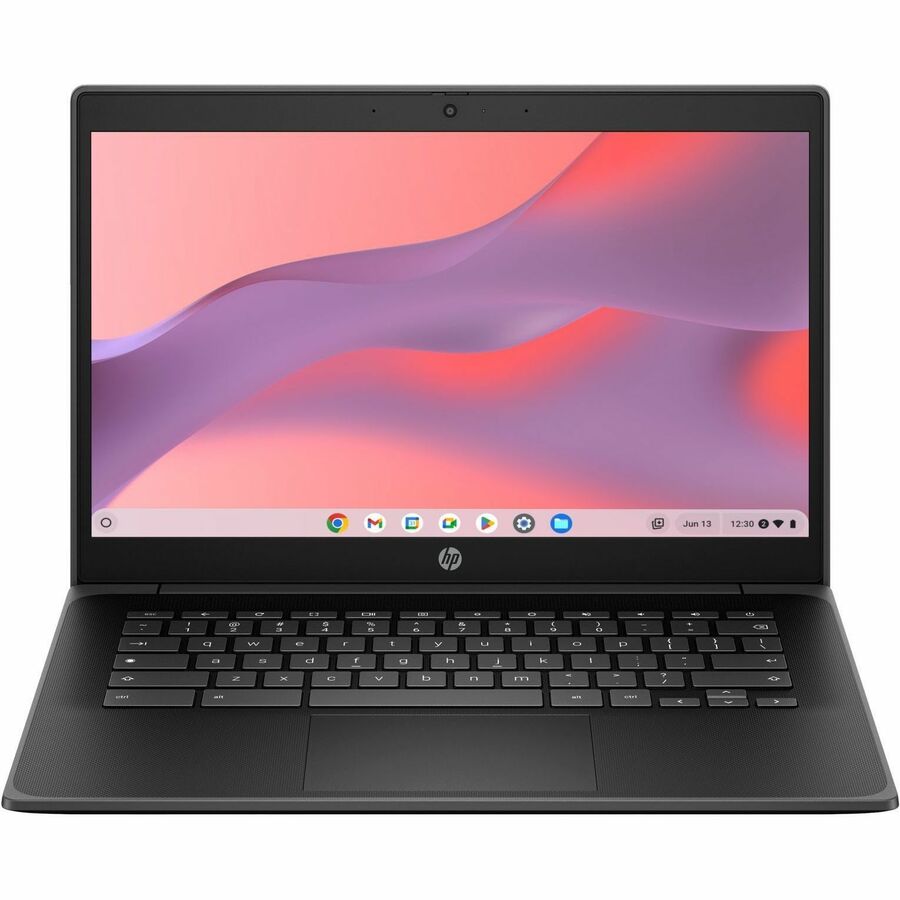 Chromebook HP Fortis G11 14" - Full HD - Intel N-Series N100 - 8 Go - Mémoire flash 64 Go - Clavier anglais - Gris silex 9R3Z1UT#ABA