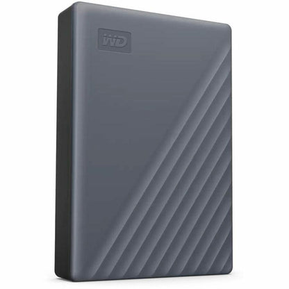 Disque dur externe portable WD My Passport WDBRMD0050BGY-WESN 5 To - Gris silicone WDBRMD0050BGY-WESN