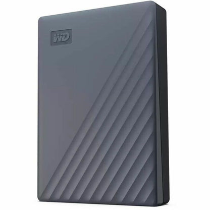 Disque dur externe portable WD My Passport WDBRMD0050BGY-WESN 5 To - Gris silicone WDBRMD0050BGY-WESN