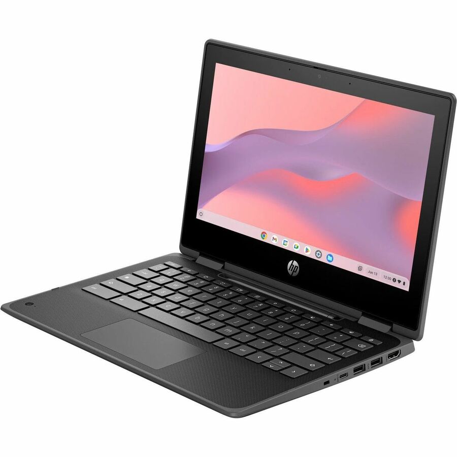 Chromebook convertible 2 en 1 robuste à écran tactile HP Fortis x360 G5 11,6" - HD - Intel N-Series N100 - 4 Go - Mémoire flash 32 Go - Clavier bilingue 9R394UT#ABL
