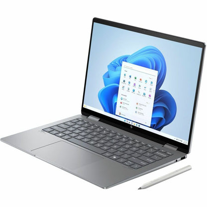 Ordinateur portable convertible 2 en 1 à écran tactile HP ENVY x360 14-fc0000 14-fc0000ca 14 pouces - 2,8K - Intel Core Ultra 7 155U - 16 Go - SSD 1 To - Argent météore 9W3D7UA#ABL