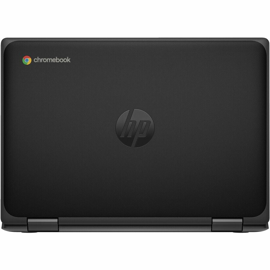 HP Pro x360 Fortis 11 G5 Chromebook 2 en 1 convertible robuste à écran tactile 11,6" - HD - Intel N-Series N100 - 8 Go - Mémoire flash 64 Go - Clavier anglais - Jack Black A12VHUT#ABA