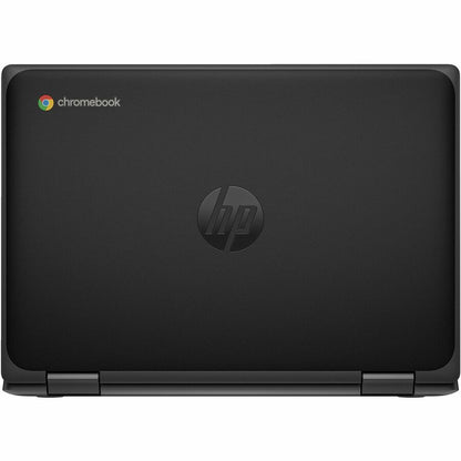 HP Pro x360 Fortis 11 G5 Chromebook 2 en 1 convertible robuste à écran tactile 11,6" - HD - Intel N-Series N100 - 8 Go - Mémoire flash 64 Go - Clavier anglais - Jack Black A12VHUT#ABA