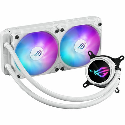 Ventilateur de refroidissement/radiateur/bloc d'eau/pompe Asus ROG Strix LC III 240 ARGB White Edition - 1 pack ROG STRIX LC III 240 ARGB WHT