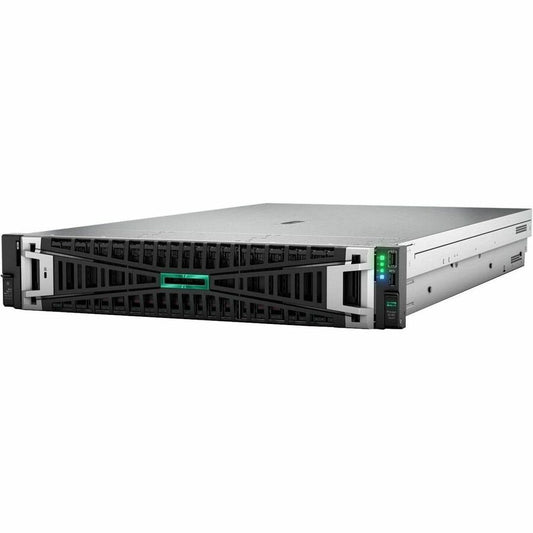Serveur rack 2U HPE ProLiant DL380 G11 - 1 x Intel Xeon Silver 4510 2,40 GHz - 64 Go RAM - 960 Go SSD - (2 x 480 Go) Configuration SSD P71679-005