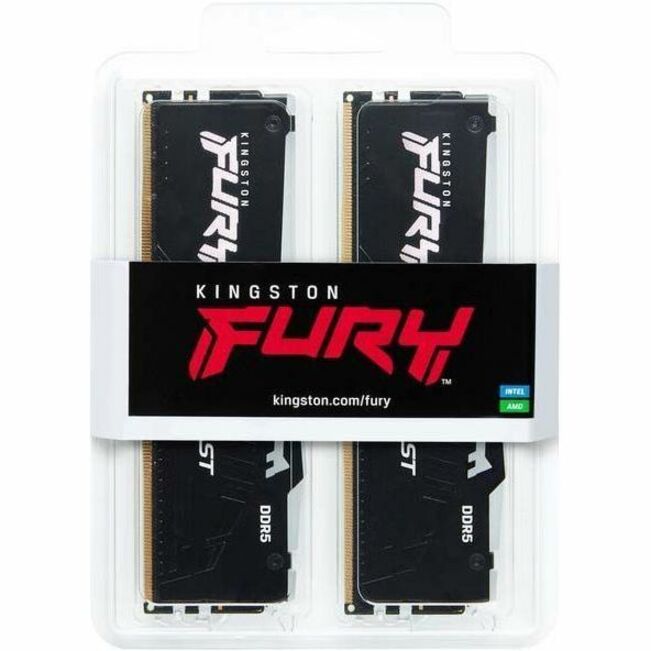 Kit de mémoire Kingston FURY Beast 16 Go (2 x 8 Go) DDR5 SDRAM KF560C30BBAK2-16