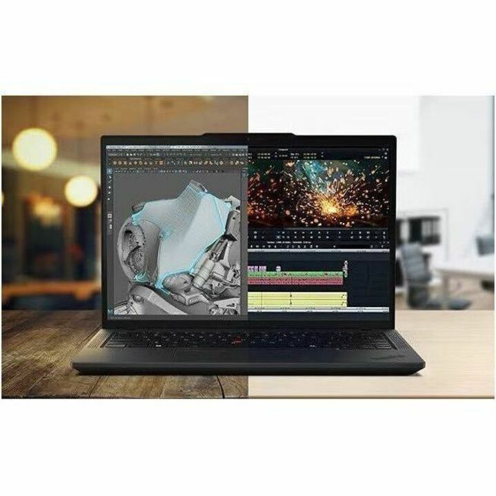 Lenovo ThinkPad P14s Gen 5 21G2001MUS 14.5" Mobile Workstation - WUXGA - Intel Core Ultra 7 155H - 16 GB - 512 GB SSD - English Keyboard - Black 21G2001MUS