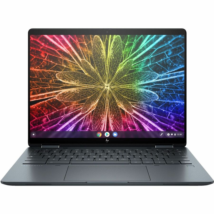 Ordinateur portable convertible 2 en 1 à écran tactile HP Elite Dragonfly 13,5" - 2K - Intel Core i5 12e génération i5-1245U - Technologie vPro - 8 Go - SSD 256 Go - Clavier anglais - Bleu ardoise A4ED1UT#ABA