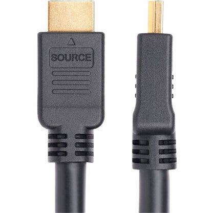 StarTech.com Câble HDMI 2.0 actif de 10 m (32,8 pi), CMP, certifié Plenum, câble HDMI haute vitesse, 4K 60 Hz, HDR10/HDCP 2.2/ARC HD2AP-10M-HDMI-CABLE
