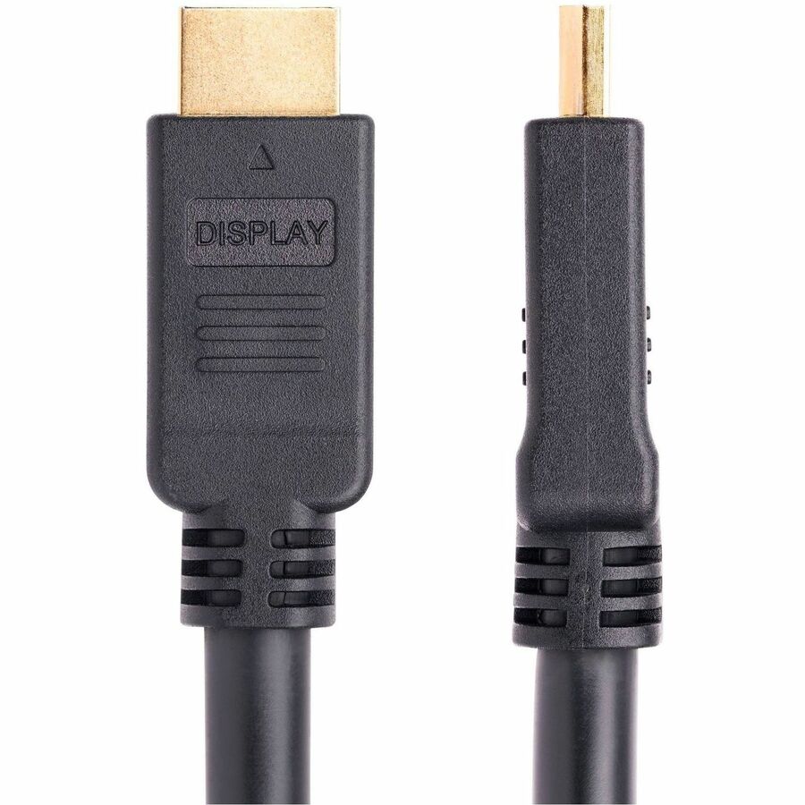 StarTech.com Câble HDMI 2.0 actif de 10 m (32,8 pi), CMP, certifié Plenum, câble HDMI haute vitesse, 4K 60 Hz, HDR10/HDCP 2.2/ARC HD2AP-10M-HDMI-CABLE