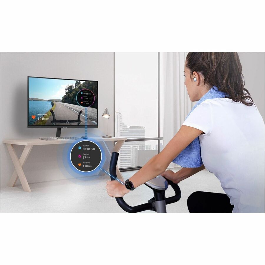 Moniteur LCD intelligent Full HD Samsung S32DM500EN 32" - 16:9 - Noir LS32DM500ENXGO