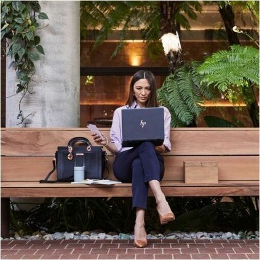Chromebook convertible 2 en 1 à écran tactile HP Elite Dragonfly 13,5" - WUXGA+ - Intel Core i5 12e génération i5-1245U - Technologie vPro - 8 Go - SSD 256 Go - Clavier bilingue - Bleu ardoise A4ED2UT#ABL