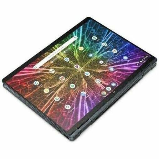 Chromebook convertible 2 en 1 à écran tactile HP Elite Dragonfly 13,5" - WUXGA+ - Intel Core i5 12e génération i5-1245U - Technologie vPro - 8 Go - SSD 256 Go - Clavier bilingue - Bleu ardoise A4ED2UT#ABL