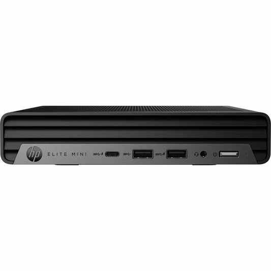 HP Elite Mini 800 G9 Desktop Computer - Intel Core i5 12th Gen i5-12500T - vPro Technology - 16 GB - 256 GB SSD - Mini PC AS1F8AT#ABA
