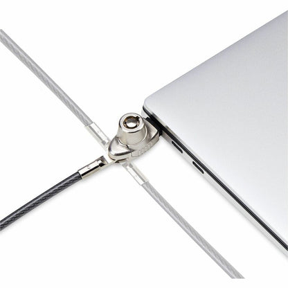 StarTech.com Câble de verrouillage à clé Slim Lock Noble Wedge® compatible avec les fentes, 2 m, sécurité antivol pour ordinateur portable/notebook SNBLK-LAPTOP-LOCK