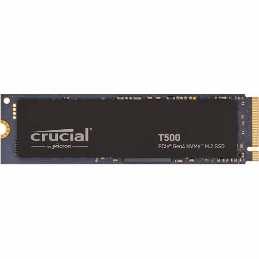 Disque SSD Crucial T500 4 To - M.2 2280 interne - PCI Express NVMe (PCI Express NVMe 4.0 x4) CT4000T500SSD3