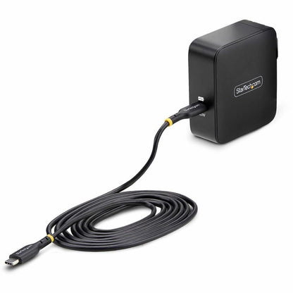 Chargeur mural USB-C 140 W StarTech.com, certifié USB-IF, adaptateur secteur de charge portable GaN PD 3.1, câble USB-C vers USB-C de 1,8 m 1014GCN-WALL-CHARGER