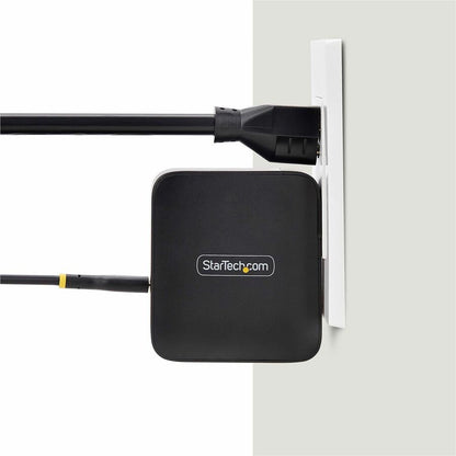 Chargeur mural USB-C 140 W StarTech.com, certifié USB-IF, adaptateur secteur de charge portable GaN PD 3.1, câble USB-C vers USB-C de 1,8 m 1014GCN-WALL-CHARGER