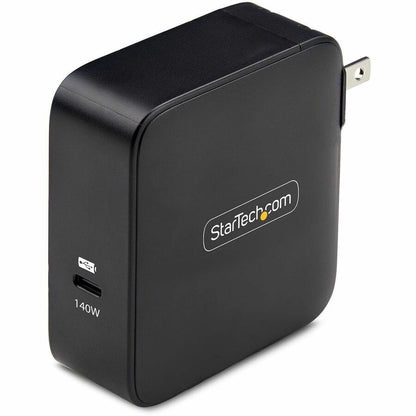 Chargeur mural USB-C 140 W StarTech.com, certifié USB-IF, adaptateur secteur de charge portable GaN PD 3.1, câble USB-C vers USB-C de 1,8 m 1014GCN-WALL-CHARGER