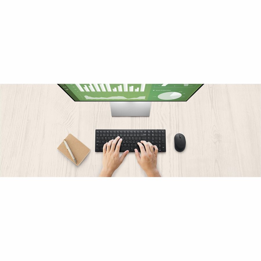 Dell KM555 Keyboard & Mouse KM555-BLK-MUI