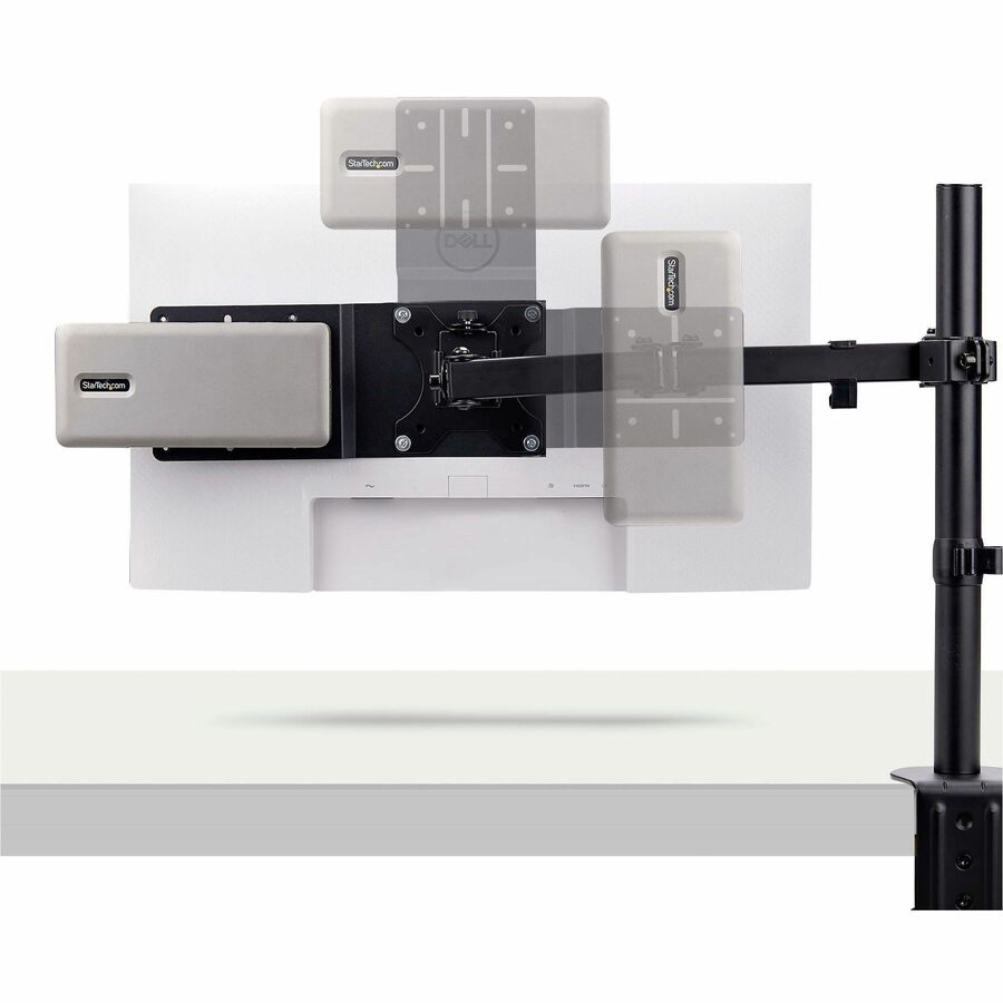 Support de montage VESA StarTech.com pour NUC/clients légers ou stations d'accueil pour ordinateur portable, compatible VESA 75 x 75/100 x 100 DOCK-NUC-VESA-MOUNT