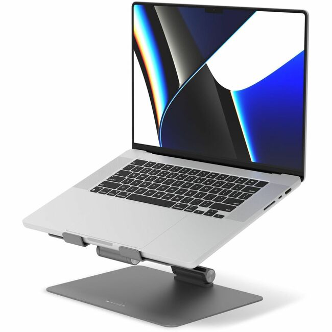 Support ergonomique réglable pour ordinateur portable Targus HyperSpace - Gris sidéral HS1150GYGL