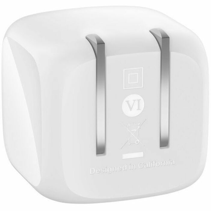 Chargeur mural USB-C portable Belkin 30 W - 1 x USB-C (30 W) - Charge rapide - Adaptateur secteur - Blanc WCA008DQWH