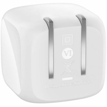 Chargeur mural USB-C portable Belkin 30 W - 1 x USB-C (30 W) - Charge rapide - Adaptateur secteur - Blanc WCA008DQWH
