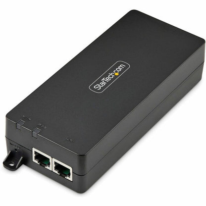 StarTech.com Injecteur PoE++ Gigabit 10 Gbit/s à 1 port, 90 W, Ethernet 2,5/5/10G/10/100/1000M, PoE++ (802.3af/at/bt), montage mural, non géré AF41XC-POE-INJECTOR
