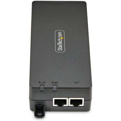 StarTech.com Injecteur PoE++ Gigabit 10 Gbit/s à 1 port, 90 W, Ethernet 2,5/5/10G/10/100/1000M, PoE++ (802.3af/at/bt), montage mural, non géré AF41XC-POE-INJECTOR