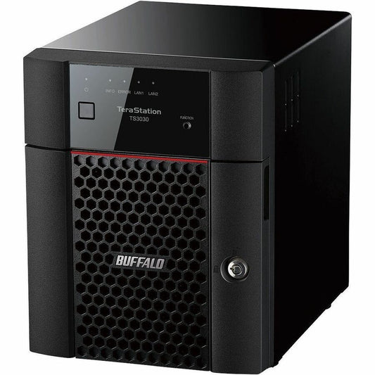 BUFFALO TeraStation 3430DN NAS de bureau à 2 baies partiellement rempli 8 To (2 x 4 To) Disque dur inclus 2,5 GBE iSCSI conforme TAA TS3430DN0802